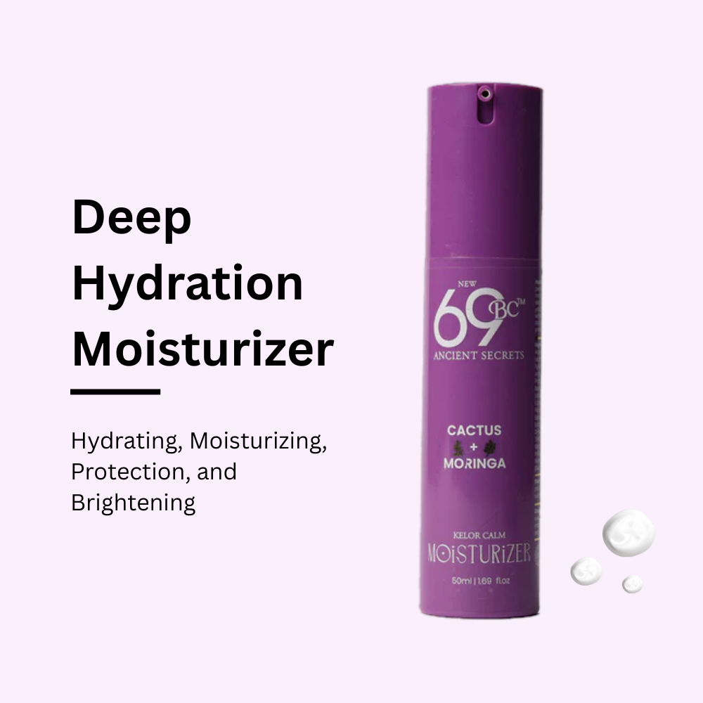 Cactus & Moringa Deep Hydration Gel Moisturizer | 50ml – New69BC