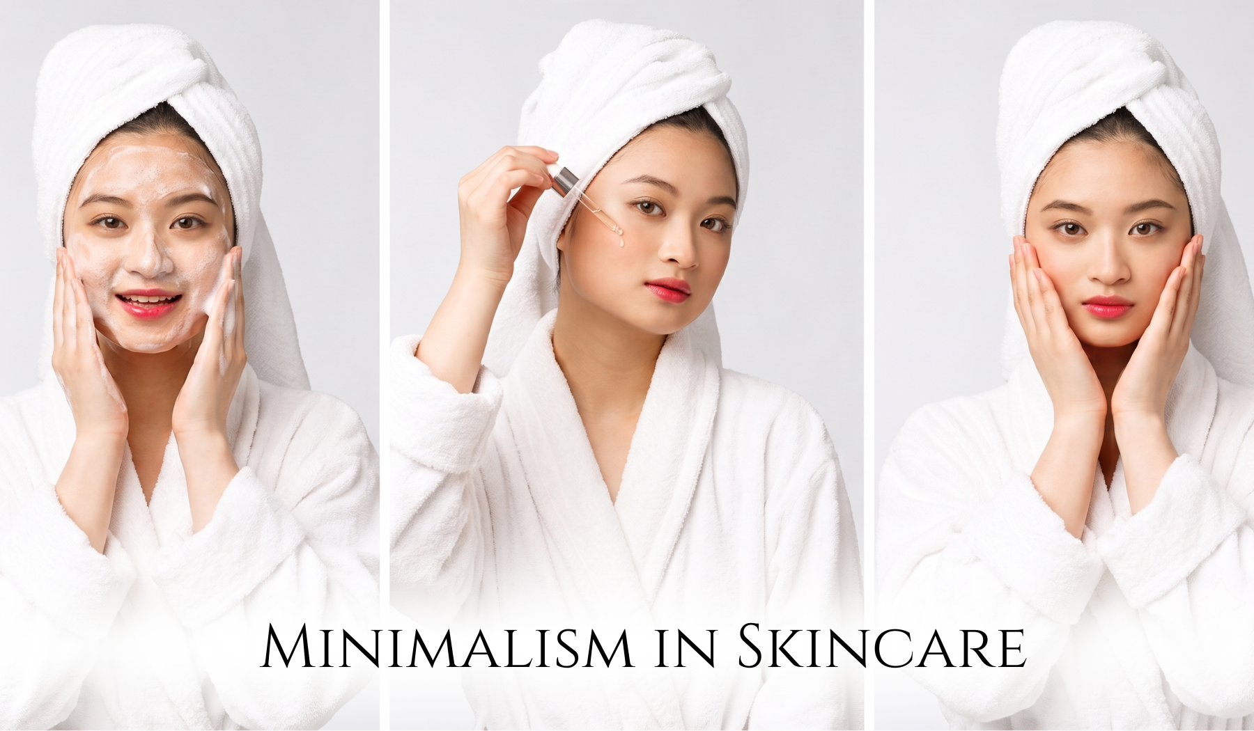 Minimalism in Skincare How to Build a 3-Step Routine