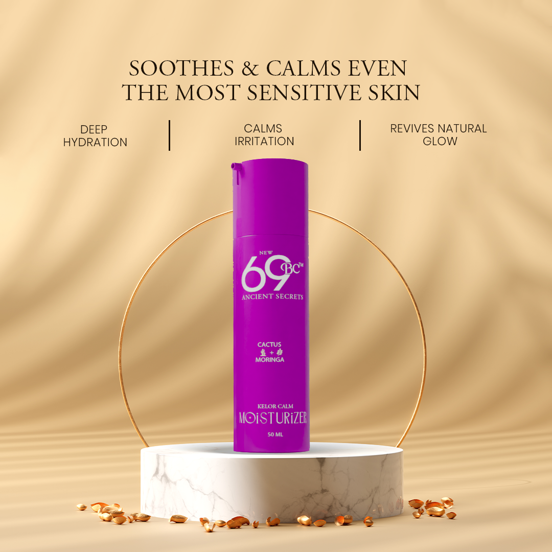 Cactus + Moringa, Kelor Clam Moisturizer 50ml