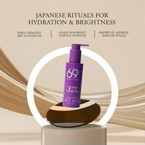 Japanese Sake + Rice Water Angelic Beauty Face Wash