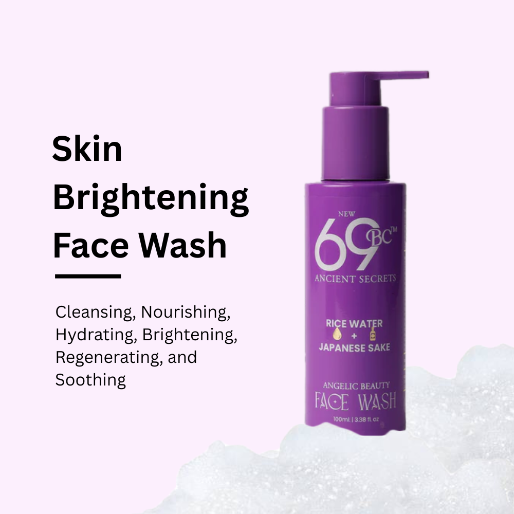 Japanese Sake Brightening Face Wash with Rice Water | 100ml