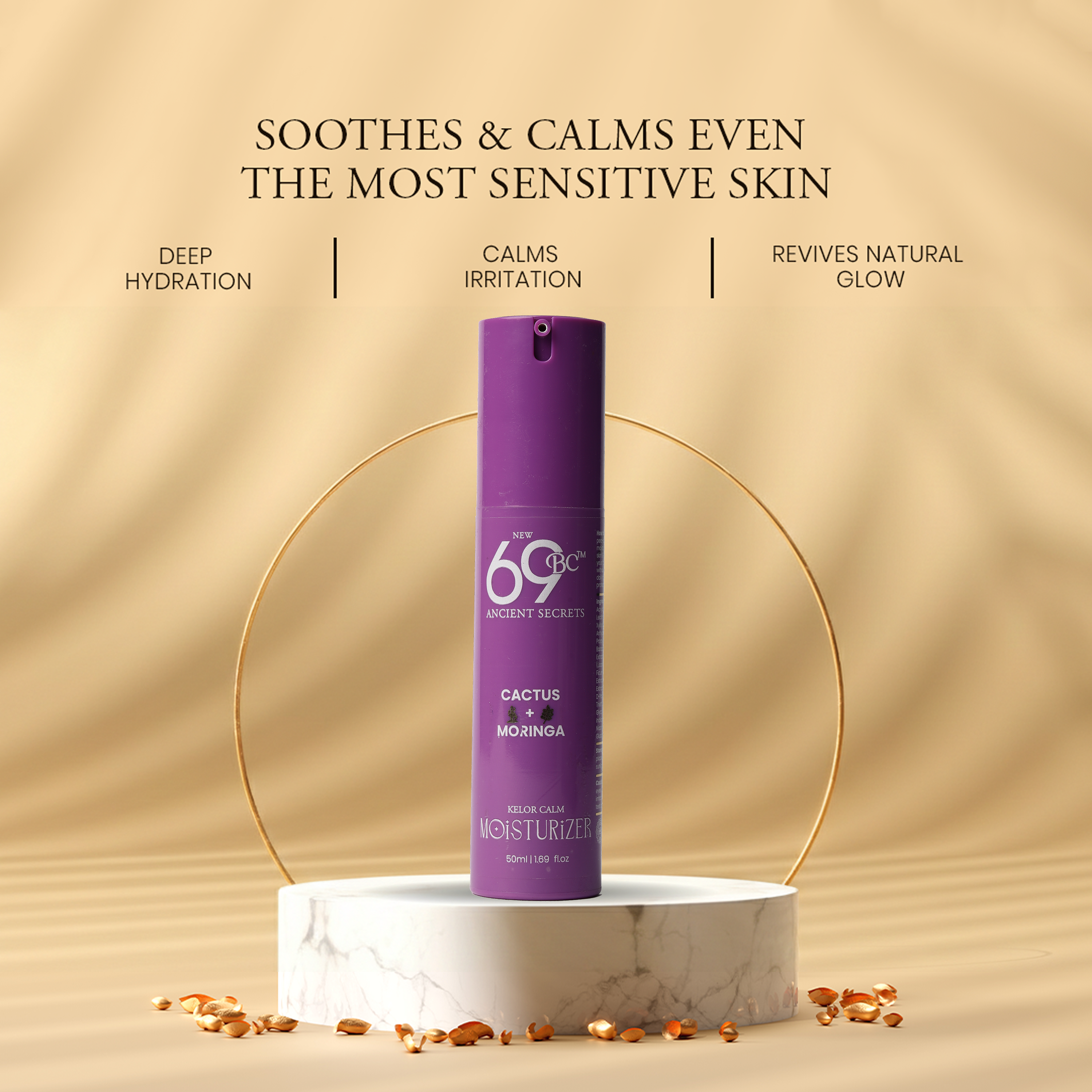 Deep Hydration for skin face wash with Cactus and moringa | 50ml
