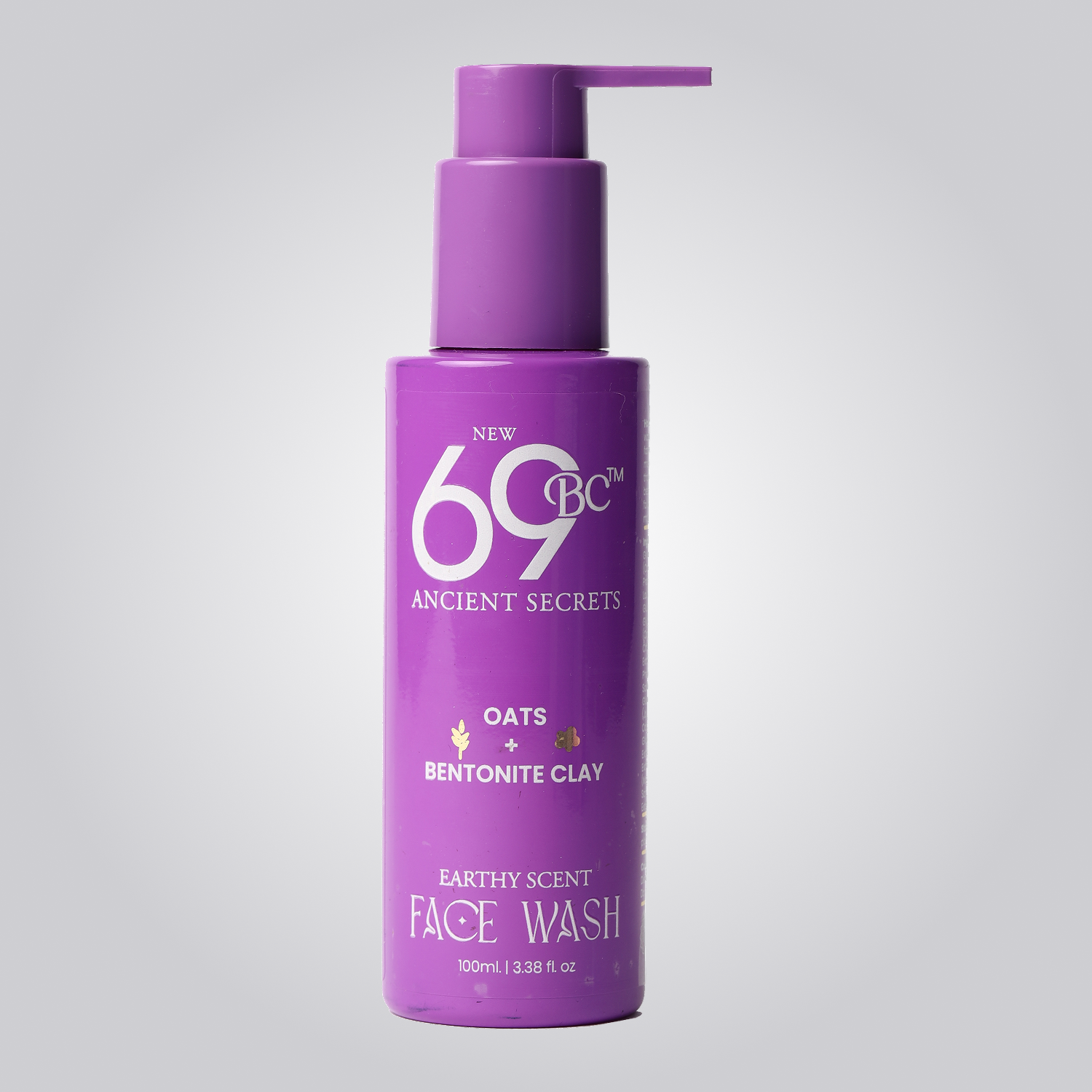 Oats + Bentonite Clay, Earthy Scent Face Wash 100ml