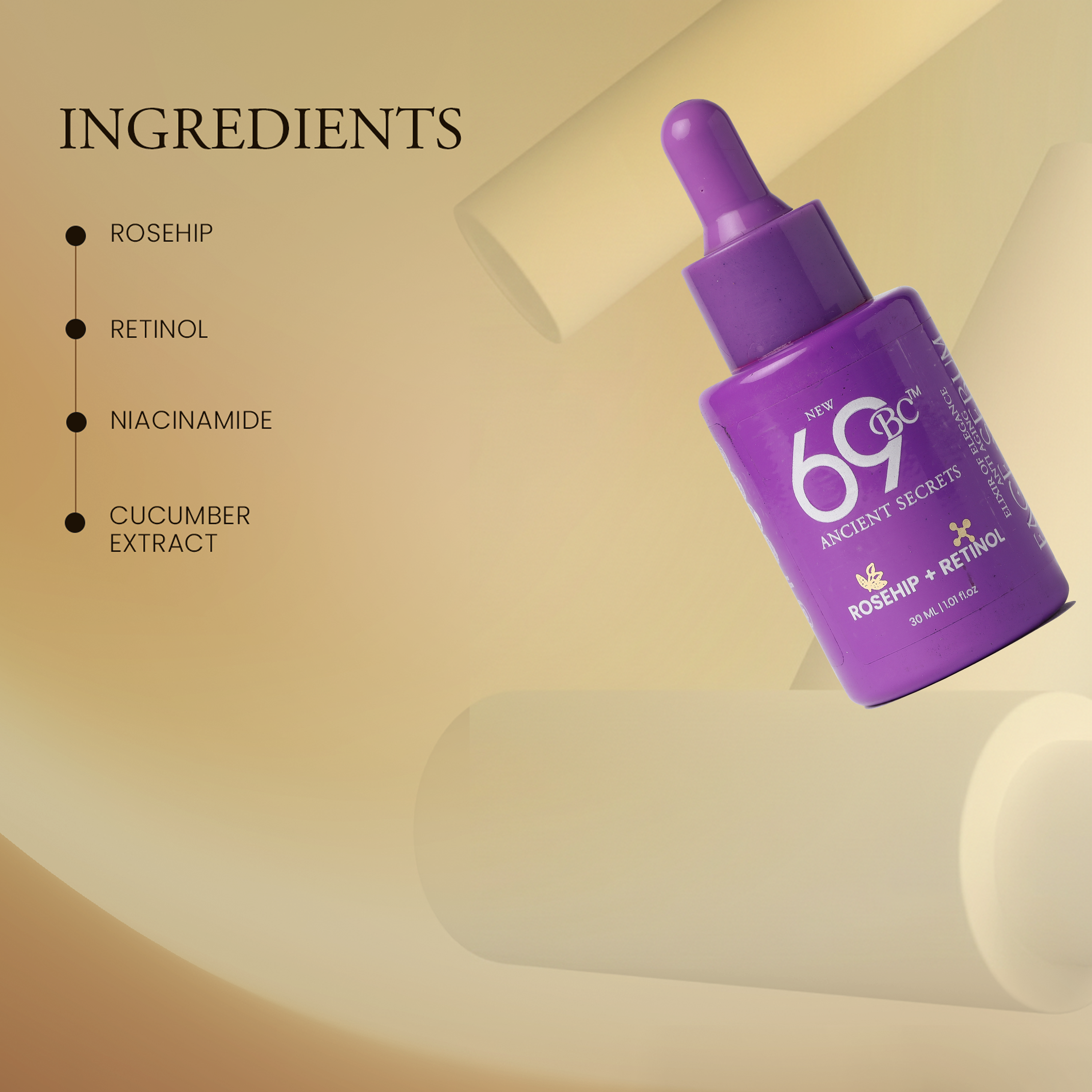 Rosehip + Retinol Elixir Of Elegance Serum