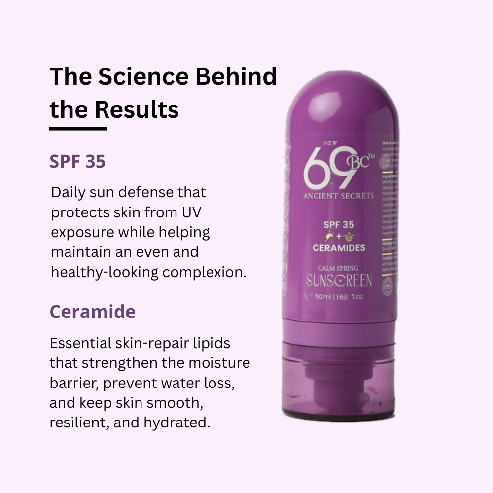 Calm Spring Hydrating Sunscreen SPF 35 PA+++ | 50ml