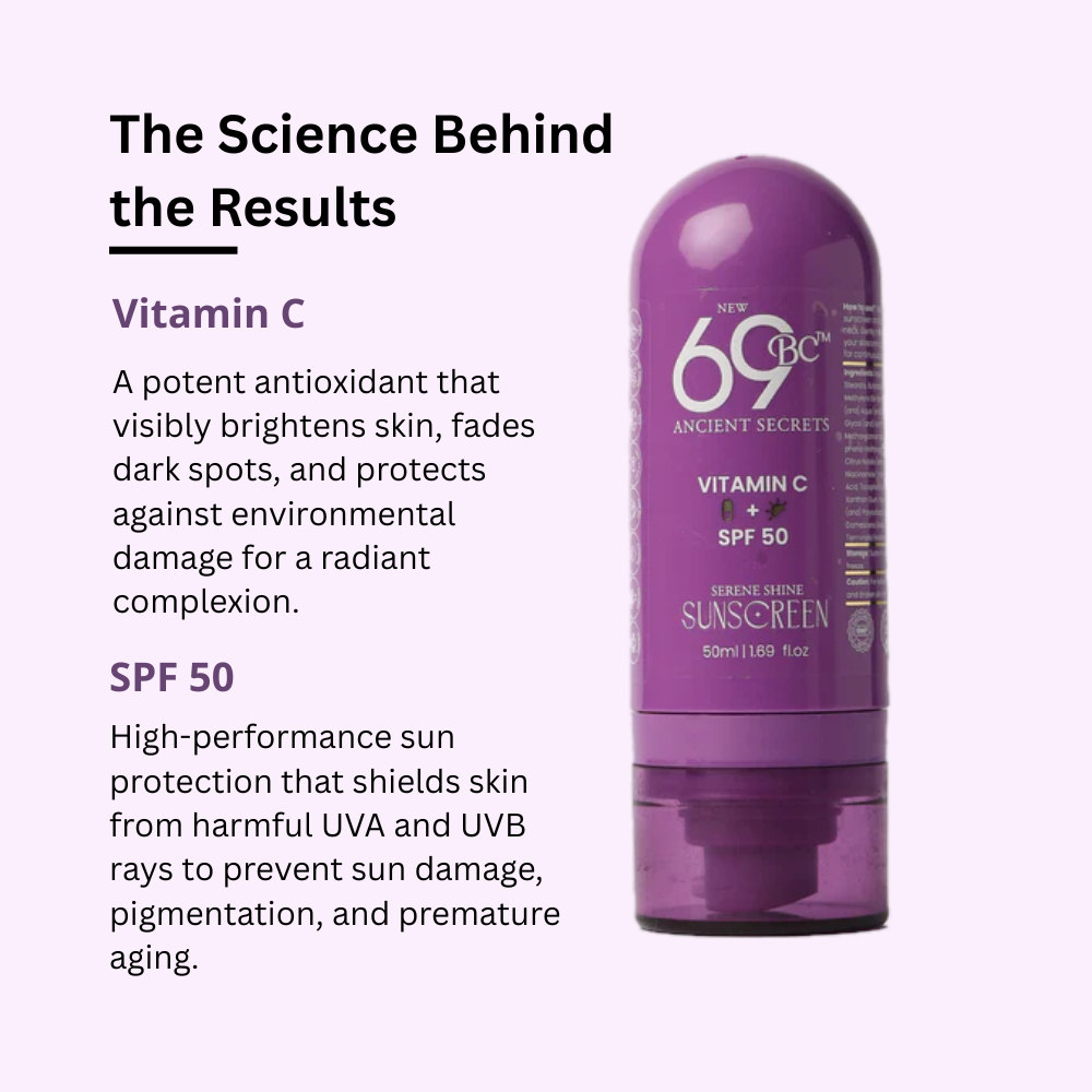 Serene Shine Sun Protect Moisturizer SPF 50 PA+++ | 50ml