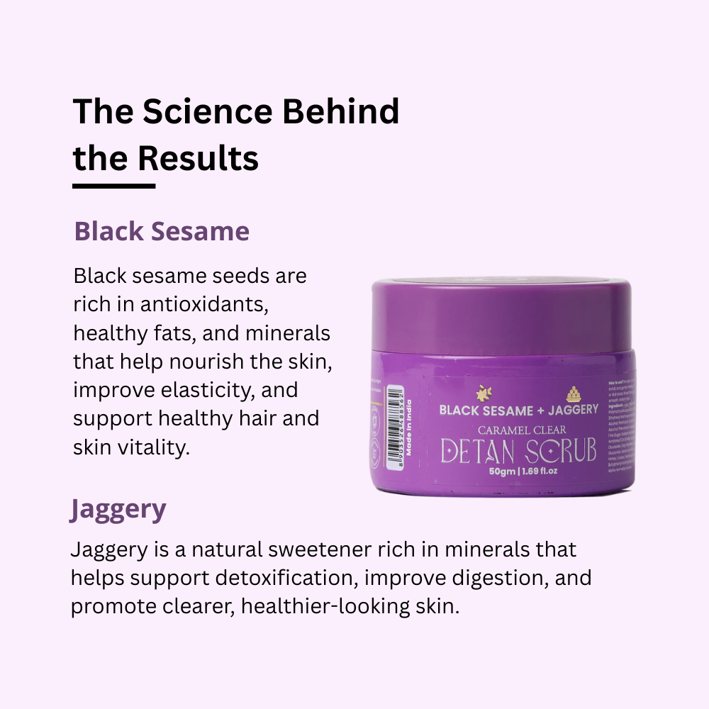 AHA BHA Detan Face Scrub with Jaggery (50g)